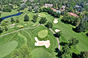 Cherry Hills 5th Green Aerial